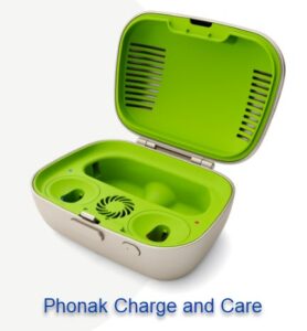 Phonak Charge and Care for Paradise and Marvel RIC Hearing Aids