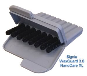 Packet of Signia WaxGuard 3.0 NanoCare XL