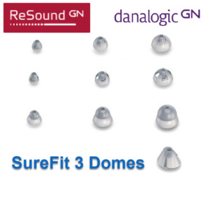 Resound-danalogic-surefit-3-open-closed-power-domes-smal-medium-large
