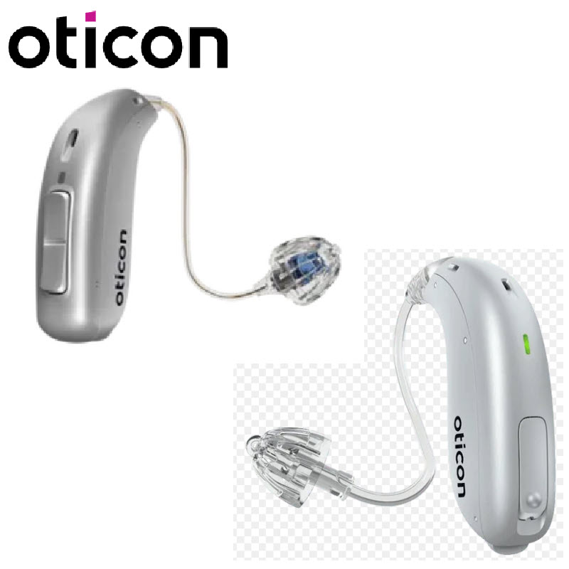 Oticon Sage miniRITE and miniBTE hearing aids