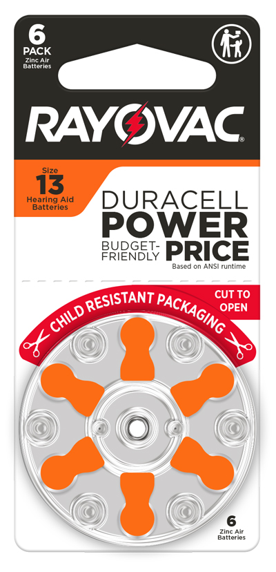 Rayovac Hearing Aid Batteries 13